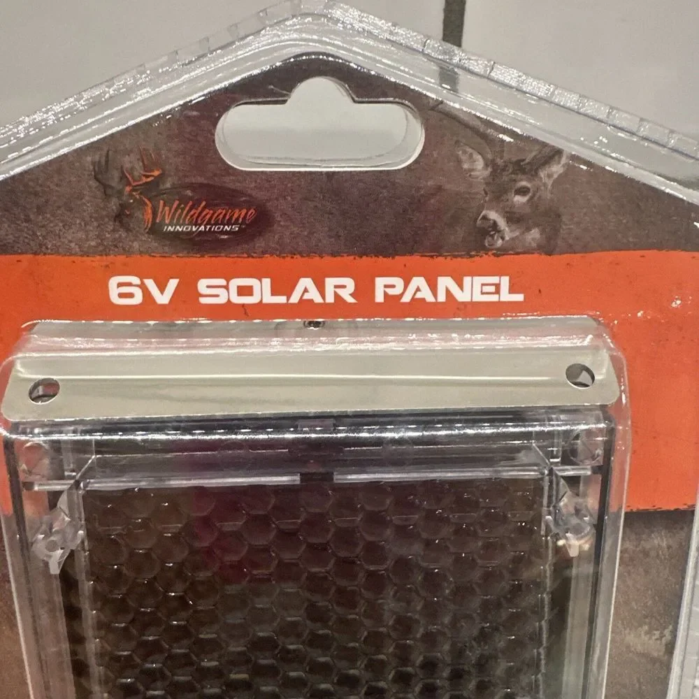 Wildgame Innovations 6V‎ Solar Panel for Deer Feeders 6 Volt SP-6V1 *New Hunting